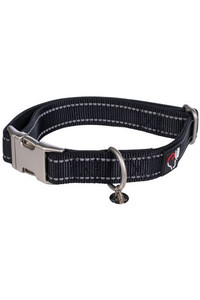 2023 HKM Nylon Dog Collar 13728 - Black